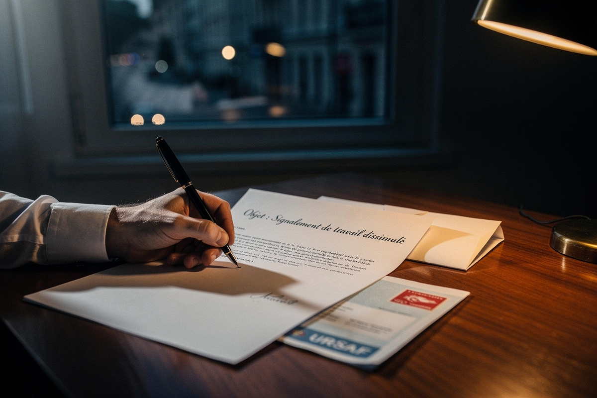 Modèle de lettre de dénonciation à l’URSSAF pour travail au noir