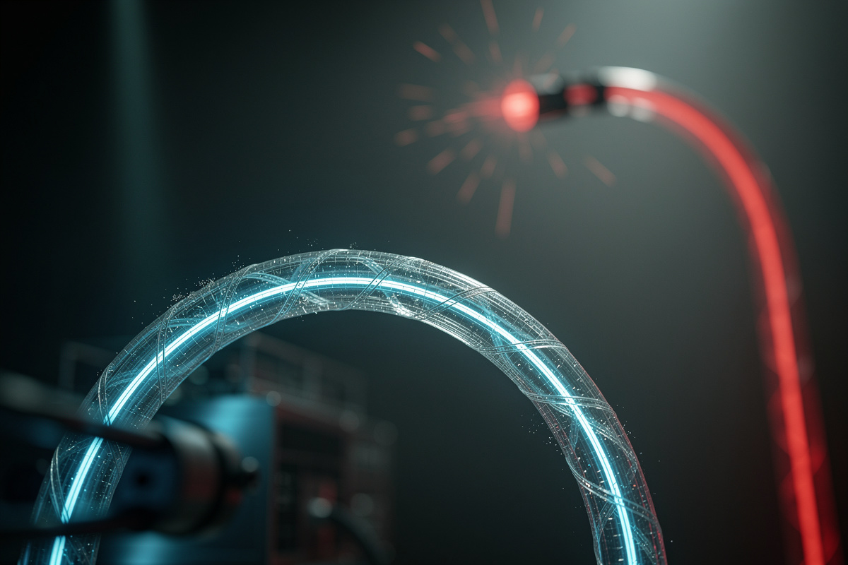 Peut-on plier un câble fibre optique sans risque ?